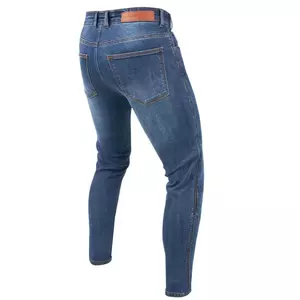 Rebelhorn Classic III pantaloni de motociclist skinny spălați albastru W30L32-2