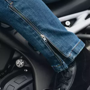 Spodnie motocyklowe jeans Rebelhorn Hawk III regular fit sprane niebieskie W30L32-6