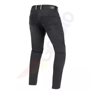 Rebelhorn Nomad - jeans da moto neri lavati con taglio affusolato W34L34-2