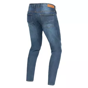 Spodnie motocyklowe jeans Rebelhorn Nomad tapered fit sprane niebieskie W28L34-2