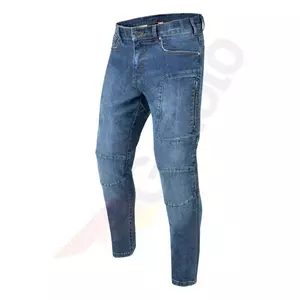 Rebelhorn Rage II - jeans da moto dalla vestibilità affusolata - blu lavato W28L32 - RH-JP-RAGE-II-TR-48-28/32