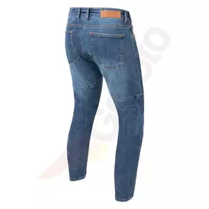 Rebelhorn Rage II - jeans da moto dalla vestibilità affusolata - blu lavato W30L32-2