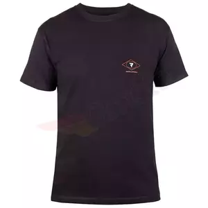 T-Shirt casual Rebelhorn preta, vermelha e branca S-1