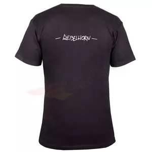 T-shirt Rebelhorn casual zwart-wit M-2