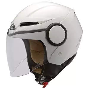 SMK Streem casco moto aperto bianco L-1