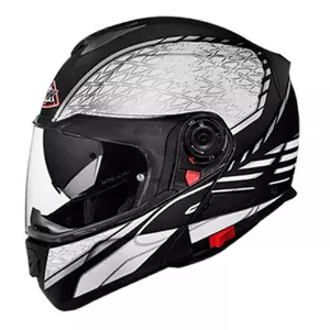 SMK Glide Sign casco moto nero/grigio opaco XS - SMK0100/17/MA216/XS