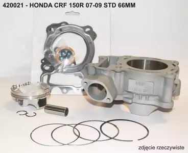 Komplet cylinder Vertex Honda CRF 150R 07-10 66mm nominel - 420021