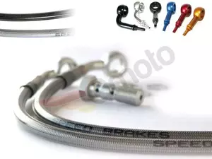 Tecnium Bremsleitung vorne (1 Stück) BMW R1100S Carbon/Silber