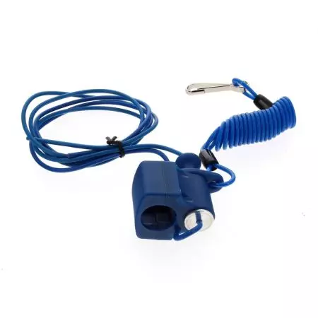 Kill Switch vészhelyzeti megszakító kapcsoló Tecnium kormányhoz kék színben - L35-682 BU