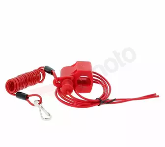 Kill Switch vészhelyzeti megszakító kapcsoló Tecnium kormányhoz piros - L35-682 RED