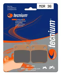 Plaquettes de frein TECNIUM Racing MX/Quad métal fritté - MOR36-1