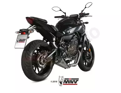 MIVV Delta Race Yamaha MT-07 14- carbon - stainless steel complete exhaust system - Y.044.LDRX