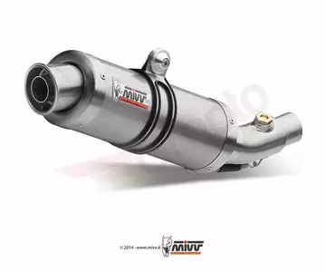 MIVV GP Honda CBR 125R 04-12 komplett avgassystem i titan - rostfritt stål - H.043.L6S