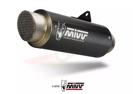 Komplet udstødningssystem MIVV GP Pro Yamaha MT-07 14-20 titanium - kulstof-2