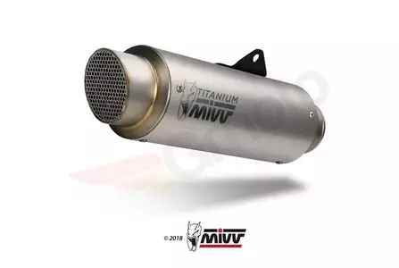 MIVV GP Pro Yamaha MT-07 14-20 titane - acier inoxydable système d'échappement complet-3