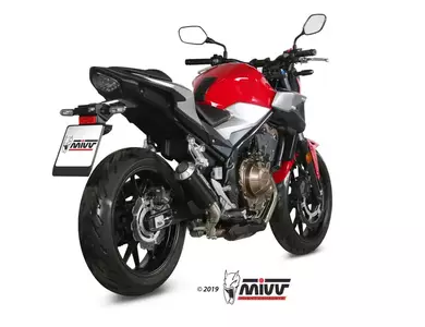 MIVV MK3 Honda CB500F 19- Carbon Schalldämpfer kurz - H.075.SM3C