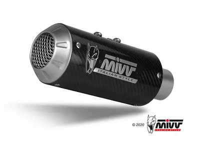 MIVV MK3 Yamaha YZF-R6 17- къс карбонов шумозаглушител-2