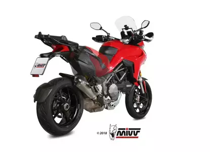 MIVV Delta Race Ducati Multistrada 1260 15-20 silenciador em aço inoxidável - D.034.LDRX