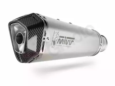 MIVV Delta Race шумозаглушител Honda CB1000R 19- неръждаема стомана - карбон - H.068.LDRX
