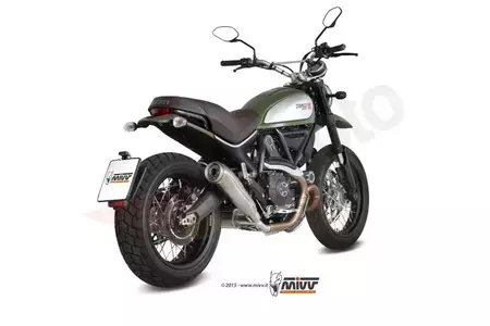 Silencieux MIVV Ghibli inox Ducati Scrambler 800 - 00.73.D.032.LGX