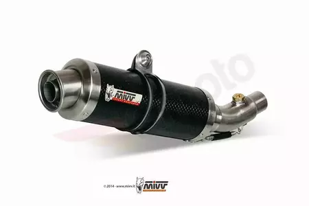 MIVV GP GP Double Kawasaki Z 1000 10-13 eșapament de eșapament din carbon - 00.73.K.025.L2S