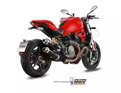 MIVV GP ljuddämpare Ducati Monster 1200 14-16 kolfiber - 00.73.D.031.L2S
