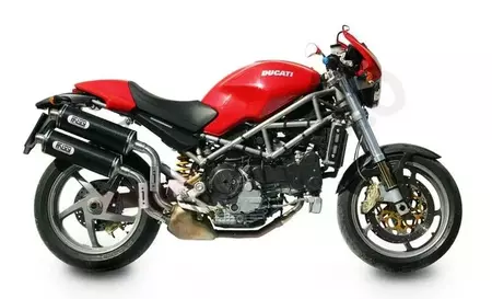 MIVV GP Schalldämpfer Ducati Monster 800 04-08 Carbon-2