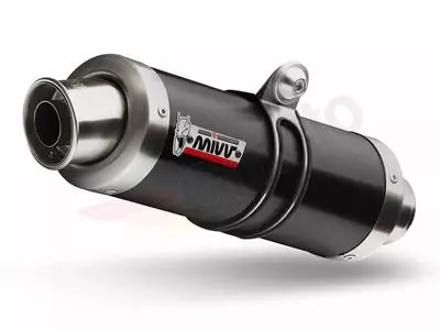MIVV GP Honda Integra 750 15- svart stål - ljuddämpare i rostfritt stål - 00.73.H.065.LXB