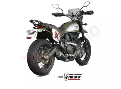 MIVV GP Pro Ducati Scrambler 800 15- карбон - шумозаглушител от неръждаема стомана-3