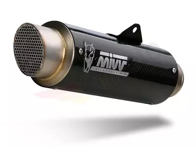 MIVV GP Pro Kawasaki Z900 17- koolstof - RVS uitlaatdemper - K.045.L2P