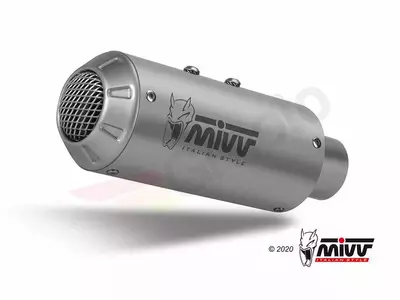 MIVV ljuddämpare MK3 Honda CB1000R 18- rostfritt stål-3