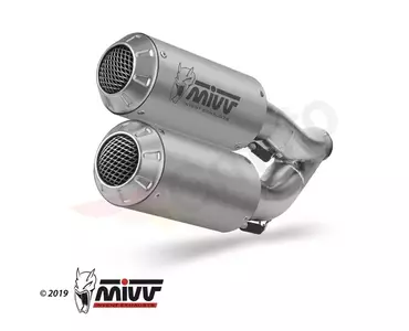 MIVV Muffler MK3 Honda CB1000R 19- oțel inoxidabil - H.069.LM3X