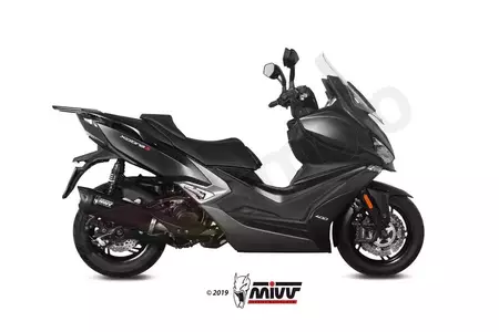 MIVV Mover summuti Kymco Xciting 400I S 19-20 must roostevabast terasest - MV.KY.0001.LV