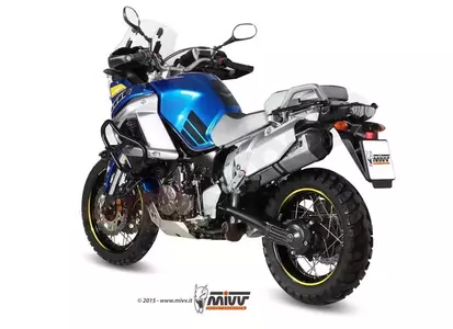 MIVV Speed Edge uitlaatdemper Yamaha XT-Z 1200 10- roestvrij staal - carbon - Y.034.LRX