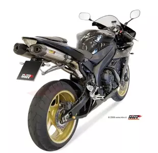 Tłumik MIVV Suono Double Yamaha YZF-R1 04-06 stal nierdzewna – carbon - UY.016.L7