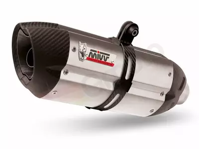 MIVV Suono lydpotte Ducati Monster 821 15- rustfrit stål - kulfiber - D.030.L7