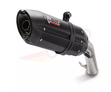 MIVV Suono äänenvaimennin Ducati Multistrada 1200 15-19 musta teräs - hiilikuituinen - D.033.L9