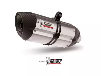MIVV Suono dušilec zvoka Ducati Multistrada 1260 15-20 iz nerjavečega jekla-2