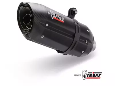 MIVV Suono silenciador Ducati Multistrada 1260 15-20 acero inoxidable - acero negro-3