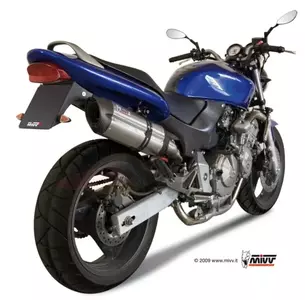 MIVV Suono uitlaatdemper Honda CB 600 F Hornet 01-02 roestvrij staal - koolstof - 00.73.H.018.L7