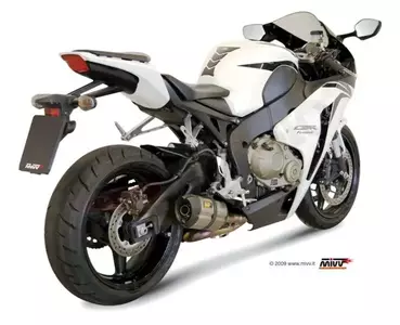 MIVV Suono Schalldämpfer Honda CBR 1000RR 08-13 Edelstahl - Carbon - H.039.K7