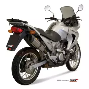 MIVV Suono Schalldämpfer Honda XL650V Transalp 00-04 Edelstahl - Carbon - 00.73.H.023.L7