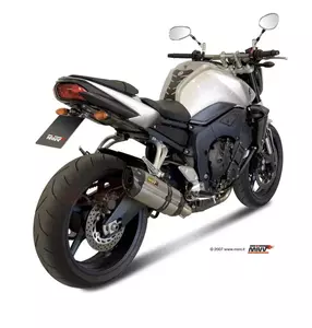 MIVV Suono uitlaatdemper Yamaha FZ1 Fazer 06-12 roestvrij staal - carbon - Y.023.L7