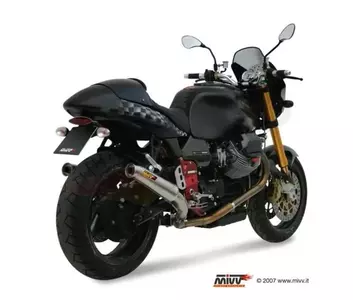 MIVV X-Cone Double Moto Guzzi V11 kipufogó 99-06 rozsdamentes acélból - 00.73.M.006.LC2