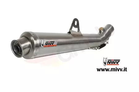 MIVV X-Cone uitlaatdemper Ducati Monster 620 02-06 916 01-03 1000 03-08 roestvrij staal - D.018.LC2