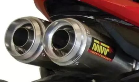 Tłumik MIVV X-Cone Plus Double Honda CBR 1000RR 04-05 stal nierdzewna – aluminium - 00.73.UH.025.LP1