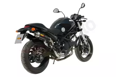 MIVV oválný tlumič výfuku Ducati Monster 695 06-08 carbon - AD.019.L3