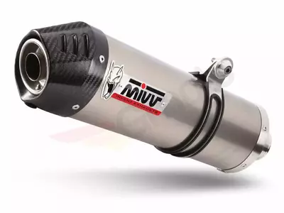 MIVV ovāls trokšņa slāpētājs Ducati Multistrada 1100 07-09 titāna - karbonizēts - UD.010LNC