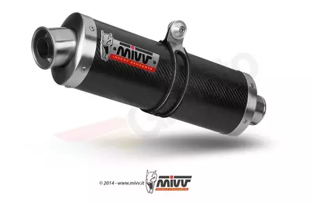 MIVV ovális hangtompító Honda CBR 600F 99-00 karbon - 00.73.H.008.L3
