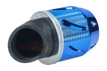 Filtr powietrza tuningowy 32-35 mm 45 stopni niebieski Power Force-2